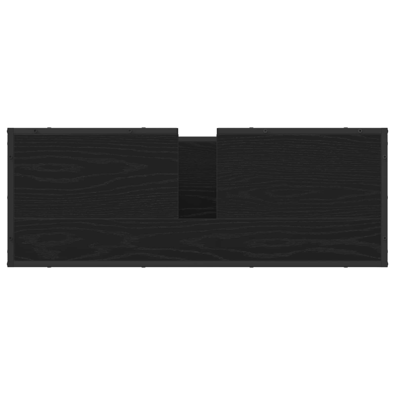 Sada Koupelnového Nábytku 2 Ks Černý Dub 90 X 33 X 60 Cm
