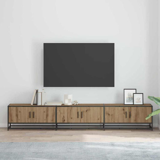 Tv Jednotky 240 X 35 X 41 Cm Artisanový Dub Kompozitní Dřevo