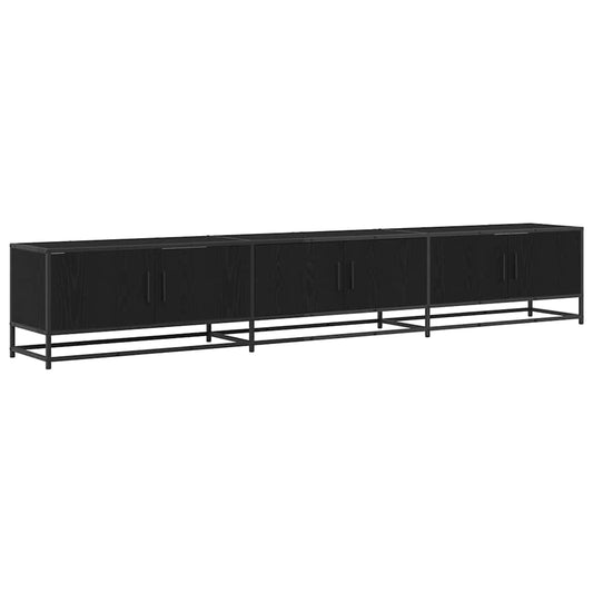 Tv Jednotky 240 X 35 X 41 Cm Černý Dub Kompozitní Dřevo