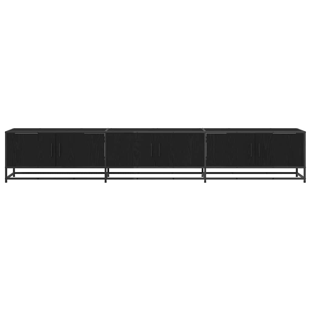 Tv Jednotky 240 X 35 X 41 Cm Černý Dub Kompozitní Dřevo