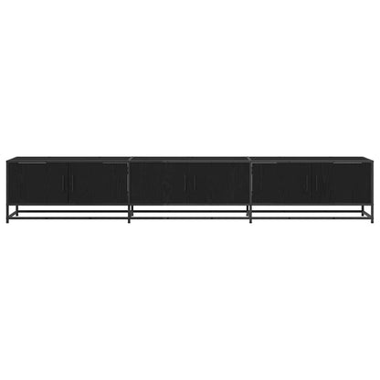 Tv Jednotky 240 X 35 X 41 Cm Černý Dub Kompozitní Dřevo