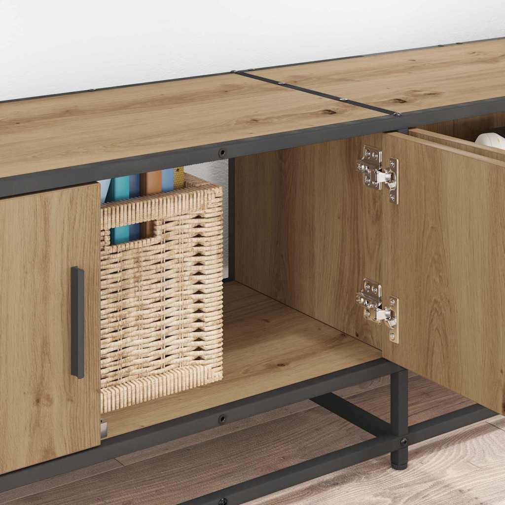 Tv Jednotky 210 X 35 X 41 Cm Artisanový Dub Kompozitní Dřevo
