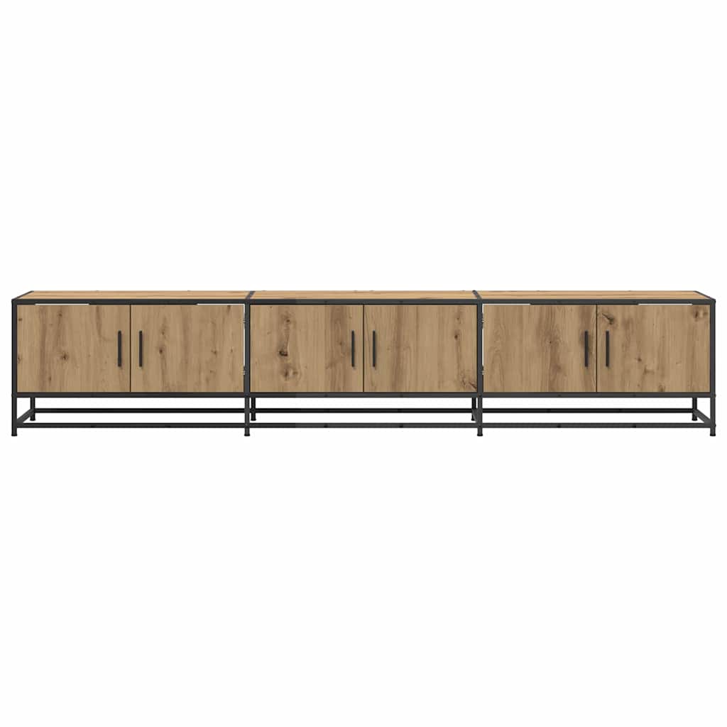 Tv Jednotky 210 X 35 X 41 Cm Artisanový Dub Kompozitní Dřevo