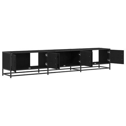 Tv Jednotky 210 X 35 X 41 Cm Černý Dub Kompozitní Dřevo
