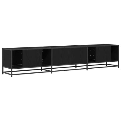 Tv Jednotky 210 X 35 X 41 Cm Černý Dub Kompozitní Dřevo