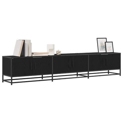 Tv Jednotky 210 X 35 X 41 Cm Černý Dub Kompozitní Dřevo