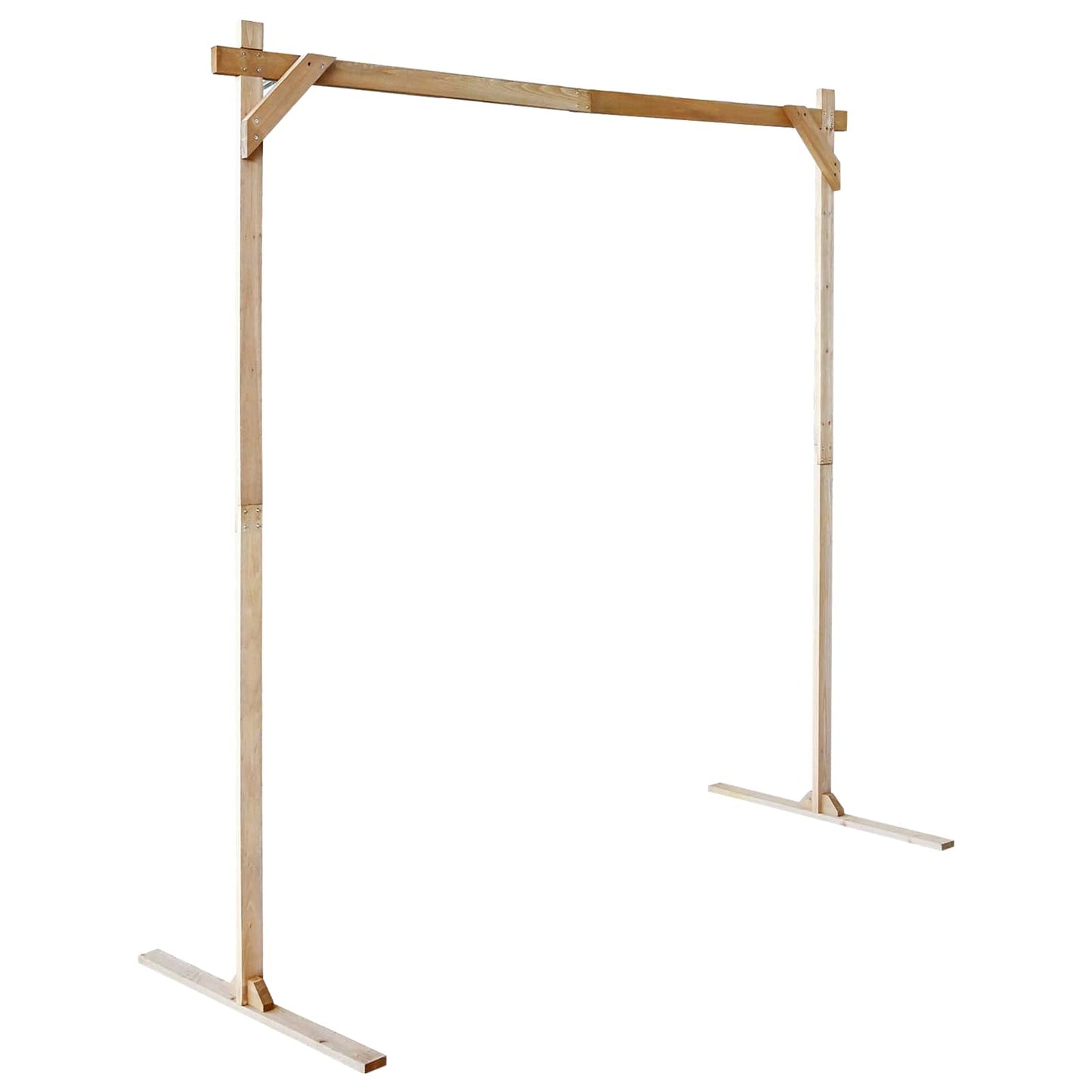 Svatební Oblouk Světle Hnědá 225 X 95 X 226 Cm