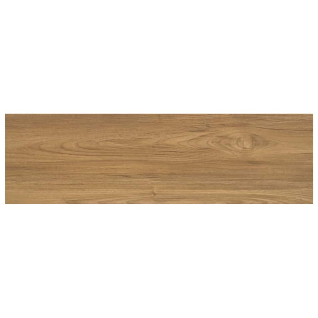 Nástěnná Polička 4 Pcs Hnědá 80 X 23,5 X 4 Cm Kompozitní Dřevo