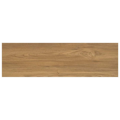 Nástěnná Polička 4 Pcs Hnědá 80 X 23,5 X 4 Cm Kompozitní Dřevo