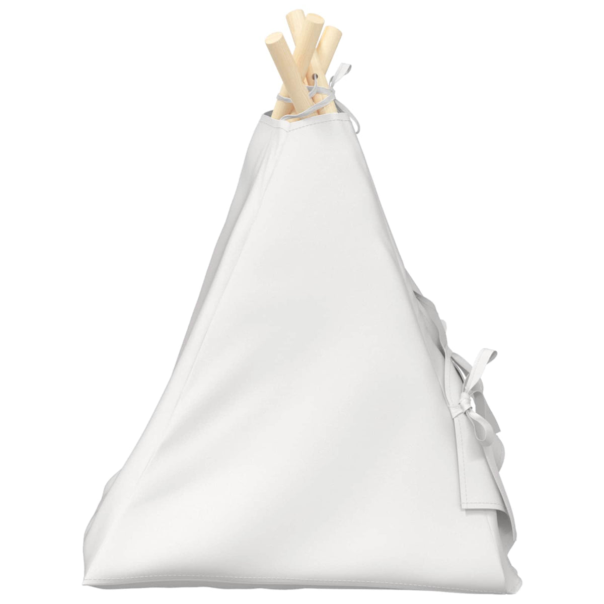 Pet Teepee S Polštářem Bílá 40 X 40 X 50 Cm Polyester