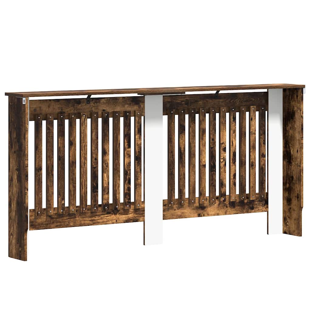 Kryt Radiátoru Kouřový Dub 172 X 19 X 81,5 Cm Kompozitní Dřevo