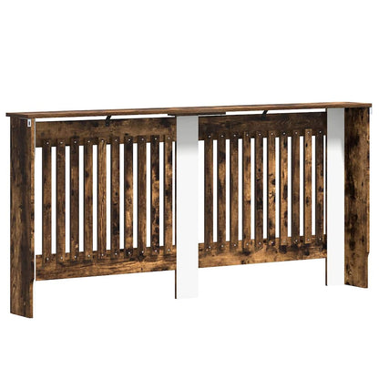 Kryt Radiátoru Kouřový Dub 172 X 19 X 81,5 Cm Kompozitní Dřevo
