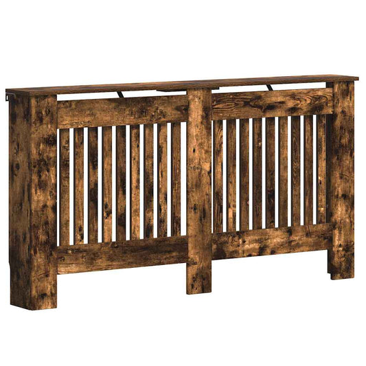Kryt Radiátoru Kouřový Dub 152 X 19 X 81,5 Cm Kompozitní Dřevo