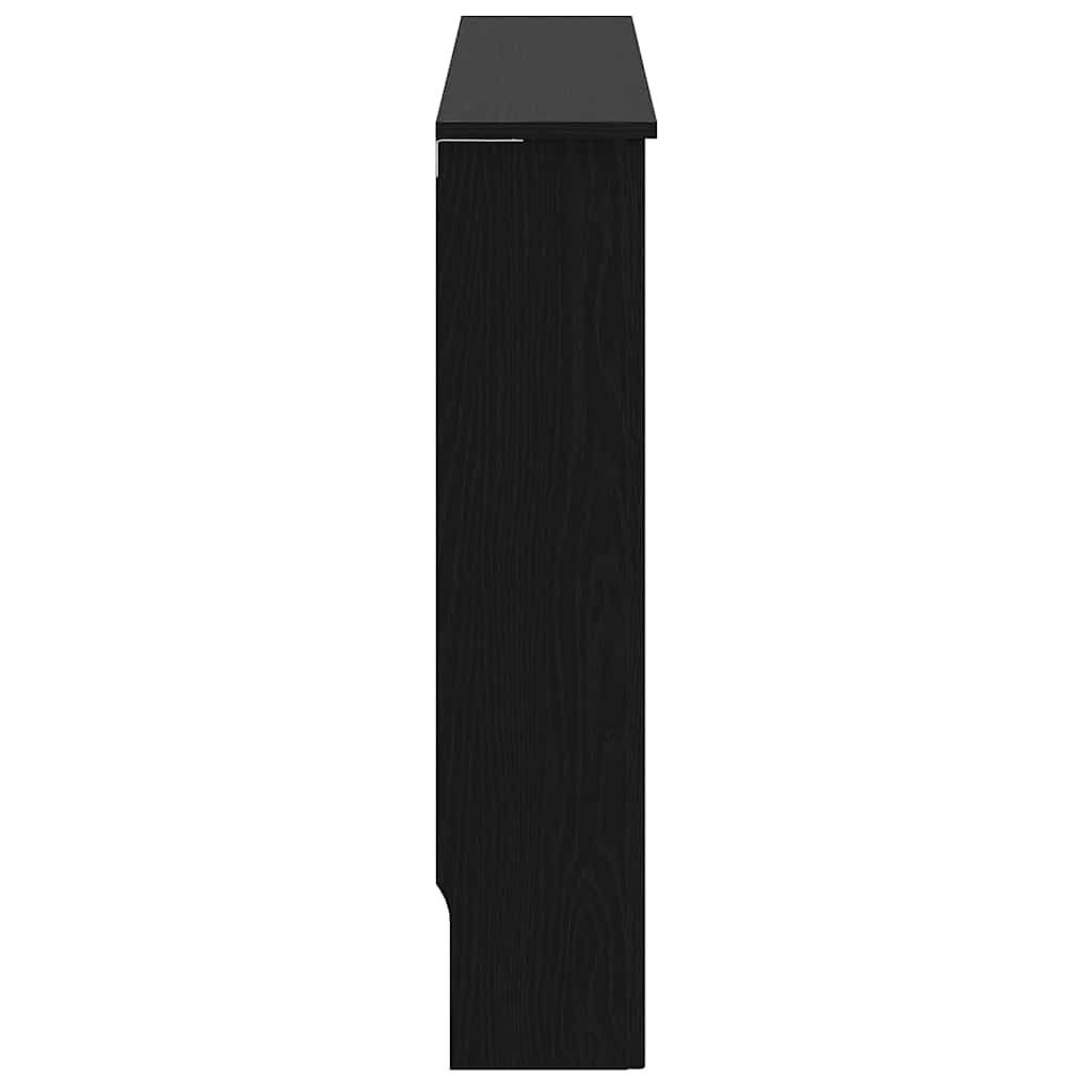 Kryt Radiátoru Černý Dub 152 X 19 X 81,5 Cm Kompozitní Dřevo