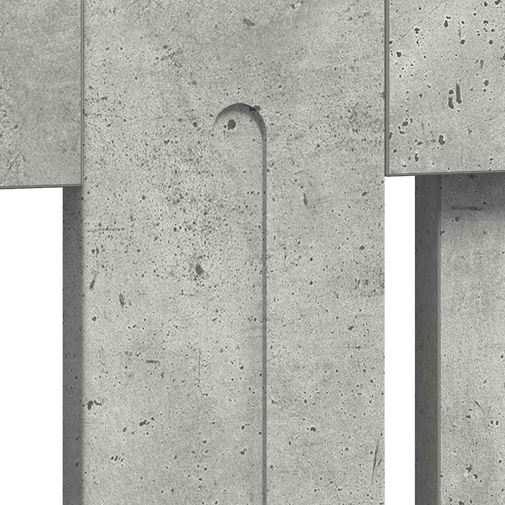 Kryt Radiátoru Betonově Šedá 78 X 19 X 81,5 Cm Kompozitní Dřevo