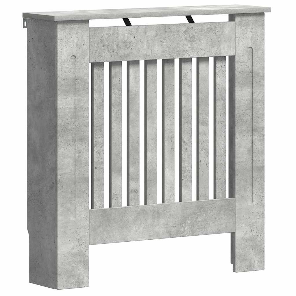 Kryt Radiátoru Betonově Šedá 78 X 19 X 81,5 Cm Kompozitní Dřevo
