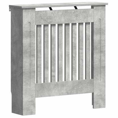 Kryt Radiátoru Betonově Šedá 78 X 19 X 81,5 Cm Kompozitní Dřevo