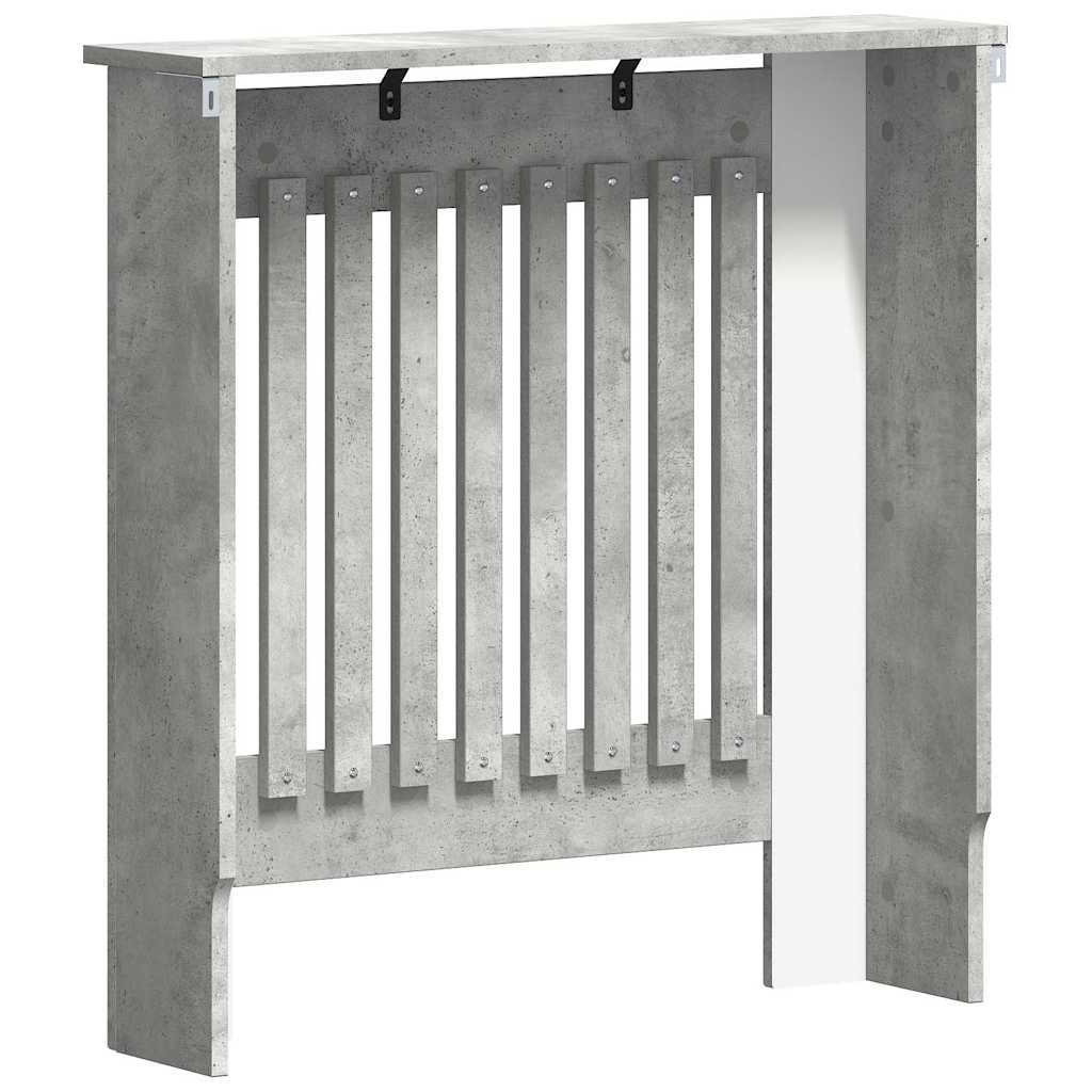 Kryt Radiátoru Betonově Šedá 78 X 19 X 81,5 Cm Kompozitní Dřevo