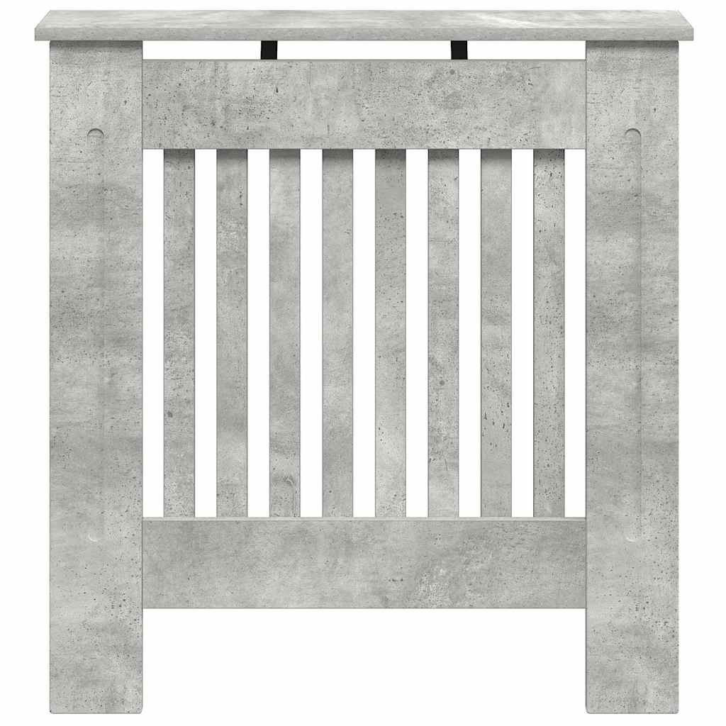 Kryt Radiátoru Betonově Šedá 78 X 19 X 81,5 Cm Kompozitní Dřevo