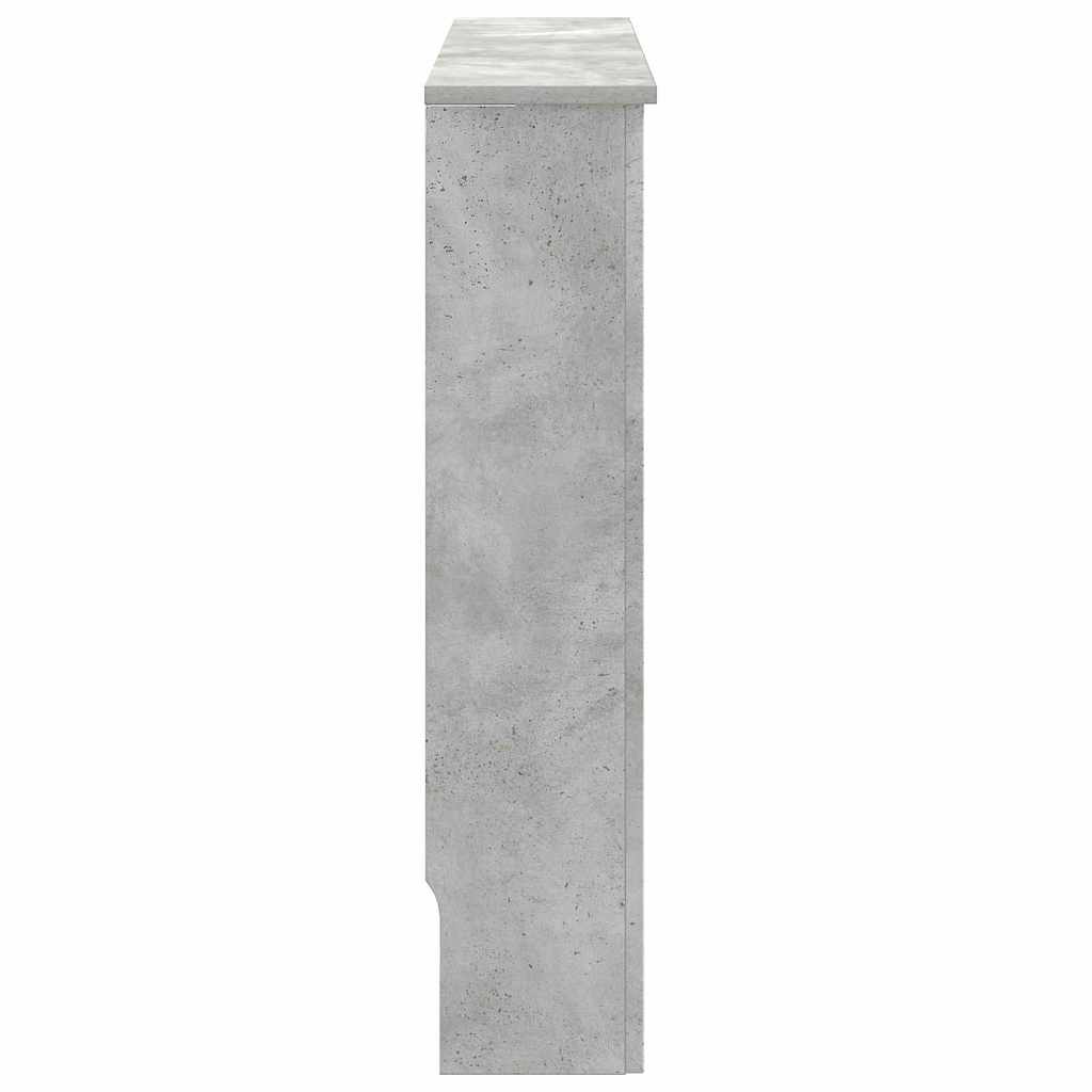 Kryt Radiátoru Betonově Šedá 78 X 19 X 81,5 Cm Kompozitní Dřevo