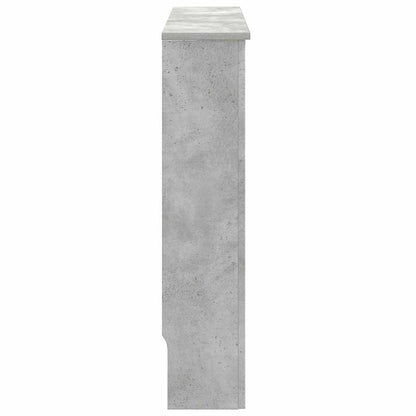 Kryt Radiátoru Betonově Šedá 78 X 19 X 81,5 Cm Kompozitní Dřevo
