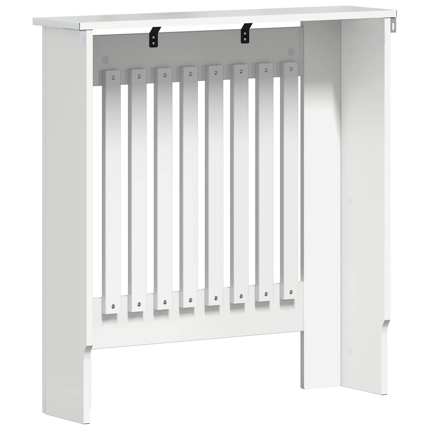 Kryt Radiátoru Bílá S Vysokým Leskem 78 X 19 X 81,5 Cm