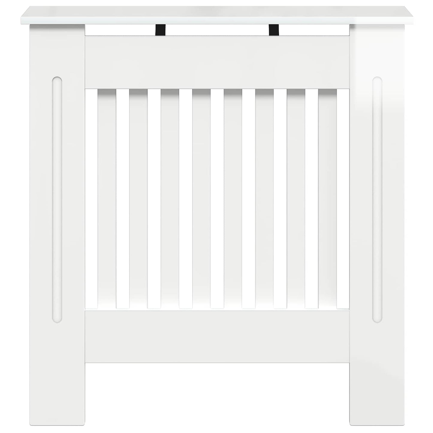 Kryt Radiátoru Bílá S Vysokým Leskem 78 X 19 X 81,5 Cm