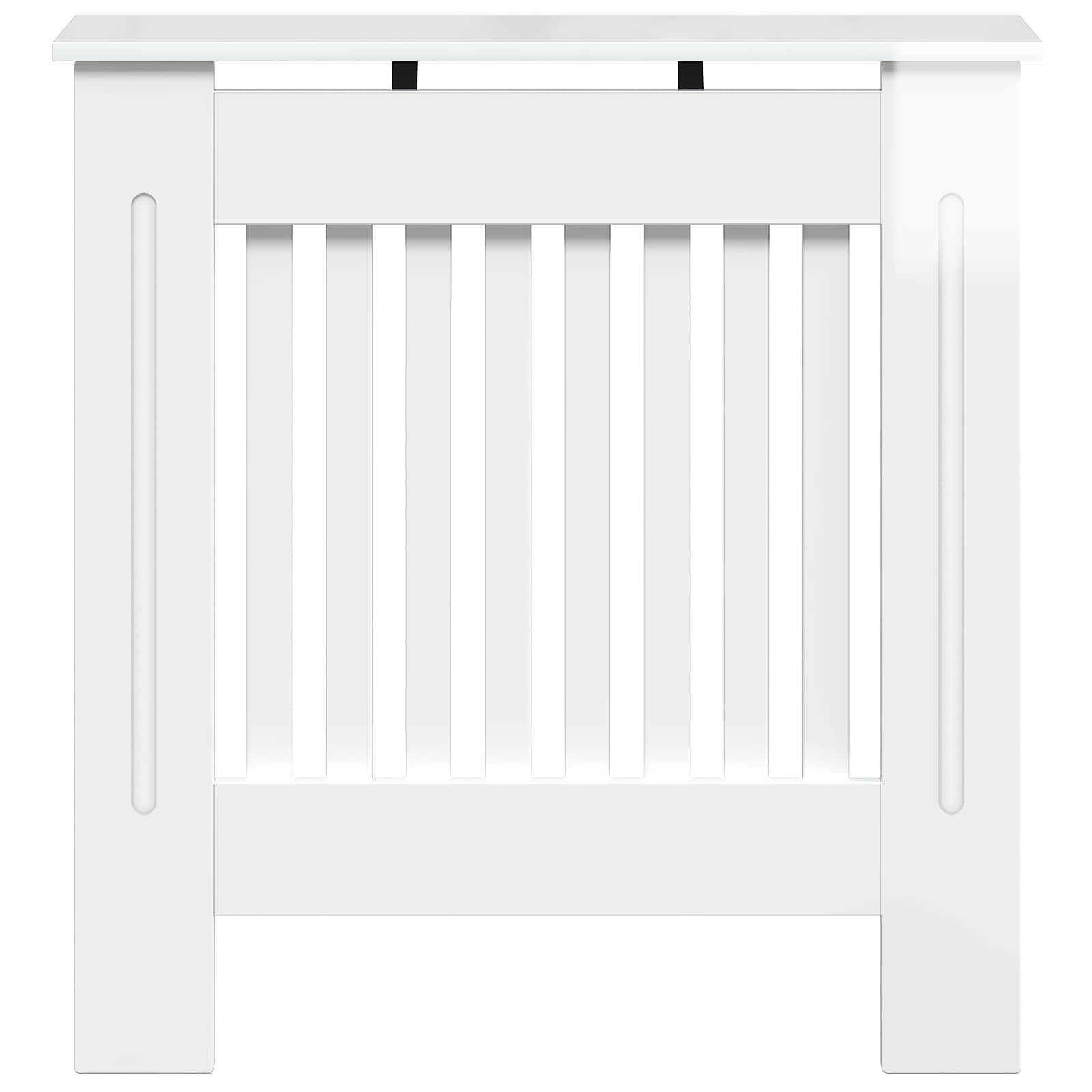 Kryt Radiátoru Bílá S Vysokým Leskem 78 X 19 X 81,5 Cm