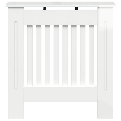 Kryt Radiátoru Bílá S Vysokým Leskem 78 X 19 X 81,5 Cm