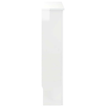 Kryt Radiátoru Bílá S Vysokým Leskem 78 X 19 X 81,5 Cm