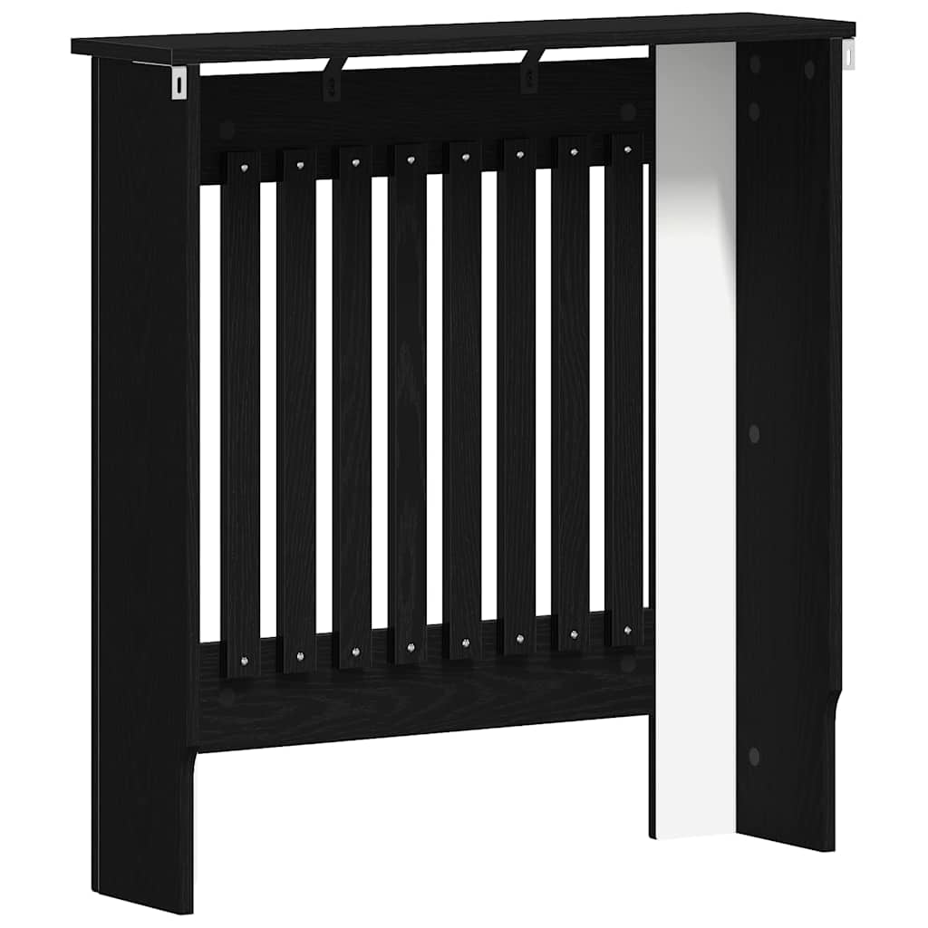 Kryt Radiátoru Černý Dub 78 X 19 X 81,5 Cm Kompozitní Dřevo