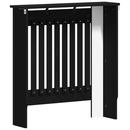 Kryt Radiátoru Černý Dub 78 X 19 X 81,5 Cm Kompozitní Dřevo