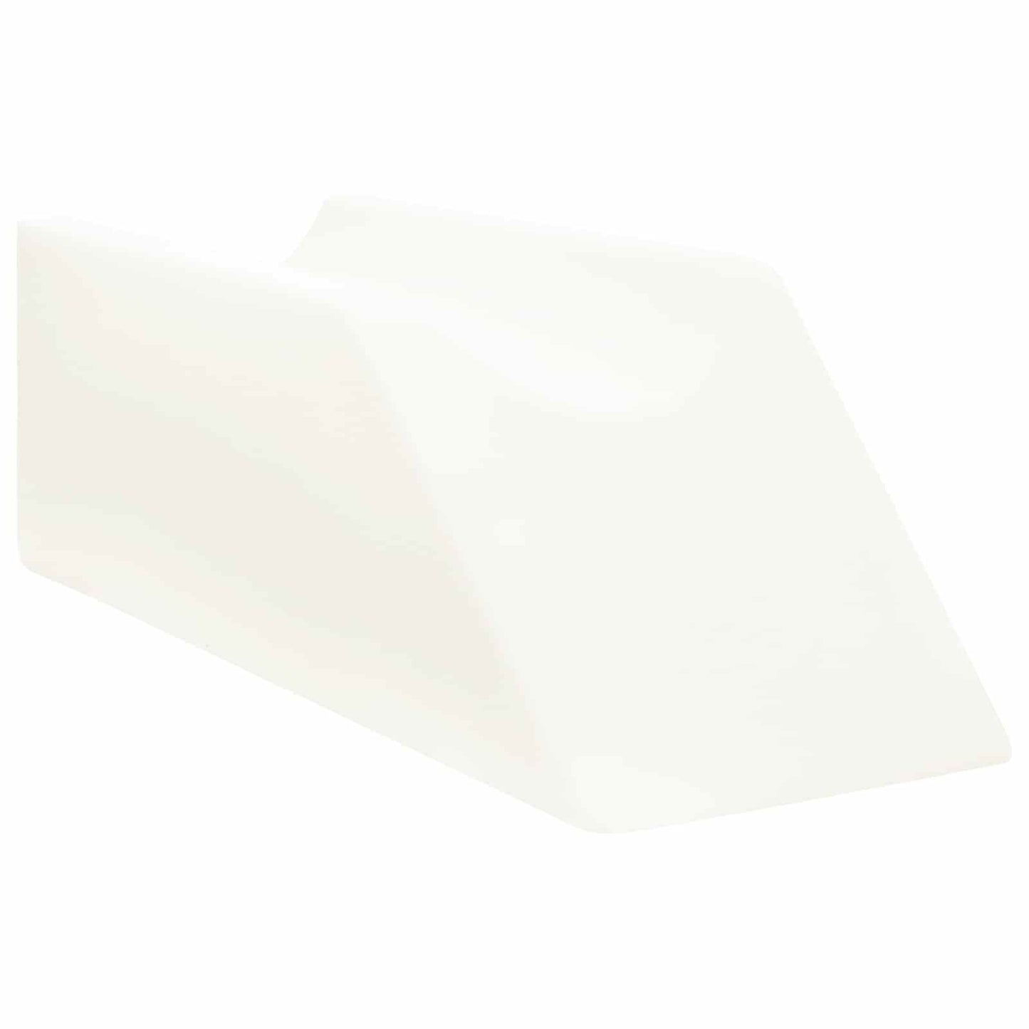 Polštář Na Nohy Jednobarevný Bílá 68 X 25 X 21,5 Cm Pu Pěna