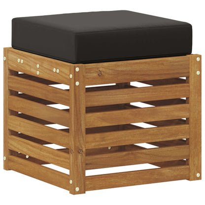 Outdoor Stool Bench Masivní Akátové Dřevo Přírodní