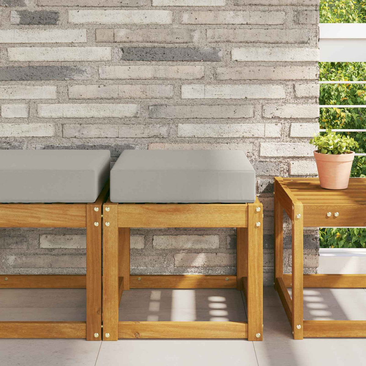 Venkovní Sedací Polštář 100% Polyester 80 X 40 X 8 Cm