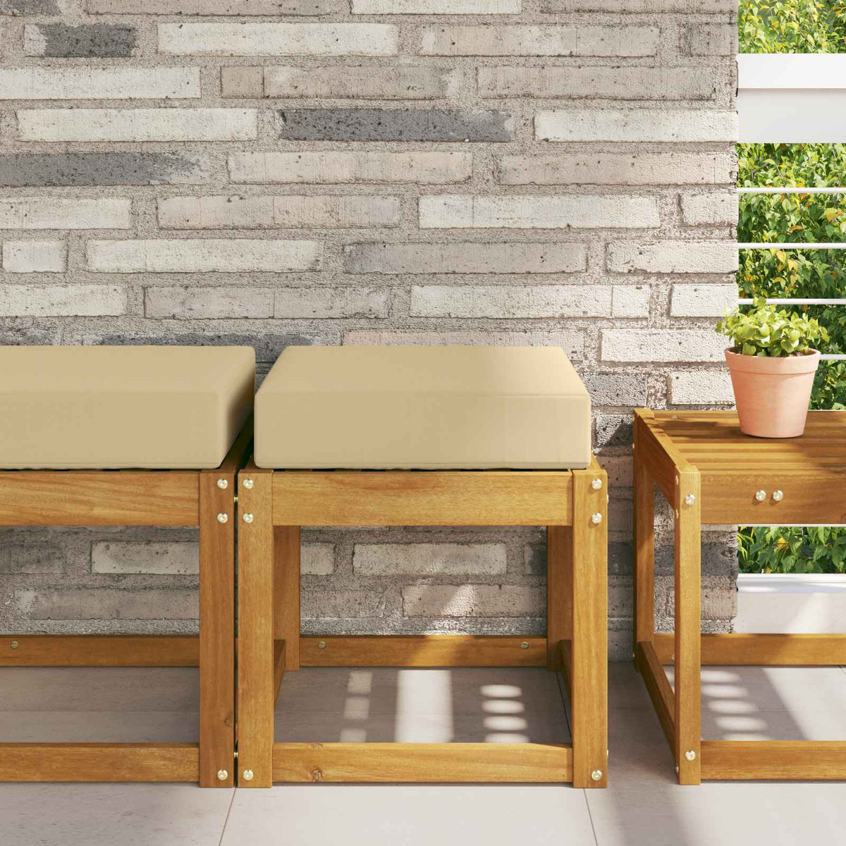 Venkovní Sedací Polštář 100% Polyester 80 X 40 X 8 Cm