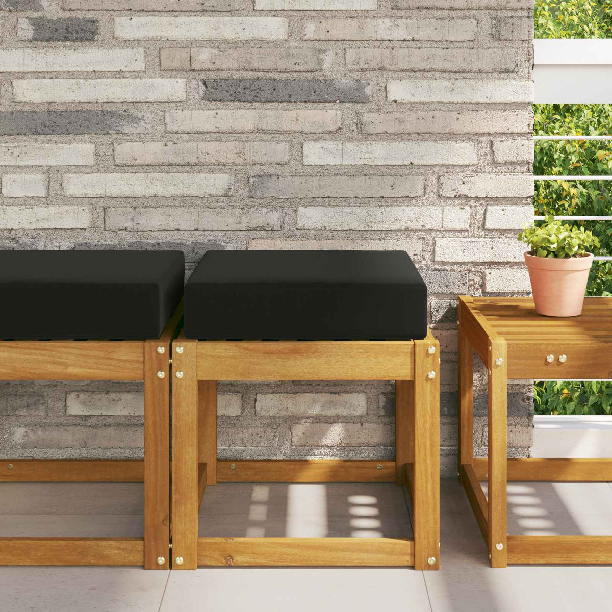 Venkovní Sedací Polštář 100% Polyester 80 X 40 X 8 Cm