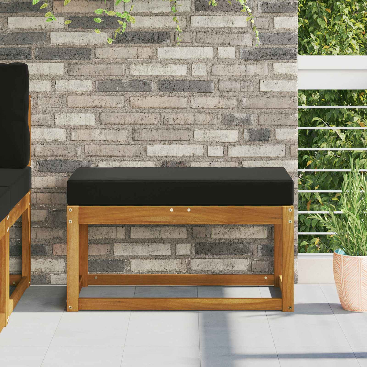 Venkovní Sedací Polštář 100% Polyester 80 X 40 X 8 Cm