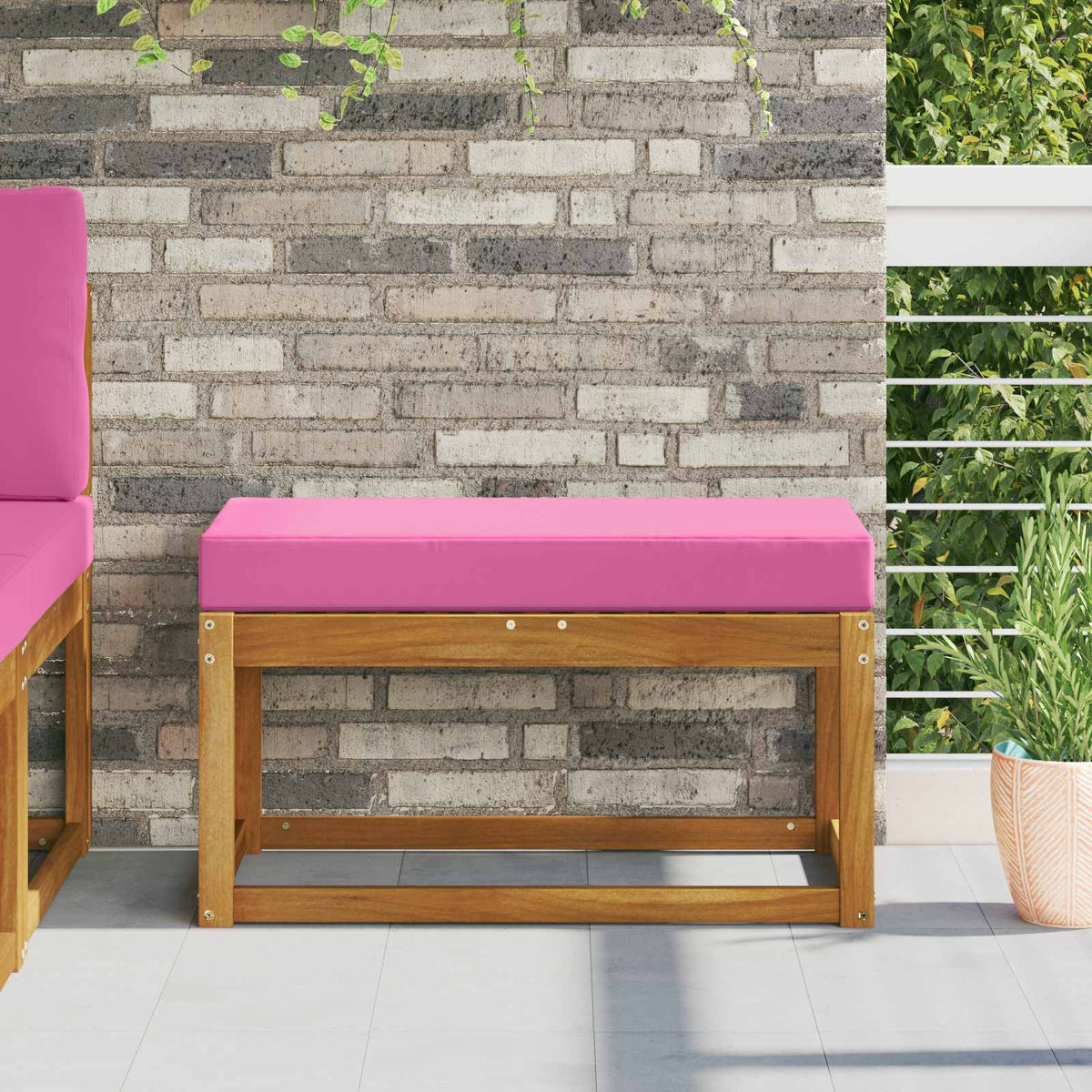 Venkovní Sedací Polštář 100% Polyester 80 X 40 X 8 Cm