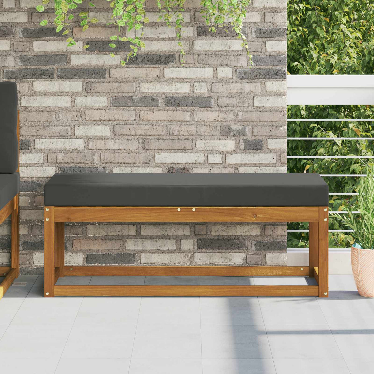 Venkovní Sedací Polštář 100% Polyester 80 X 40 X 8 Cm