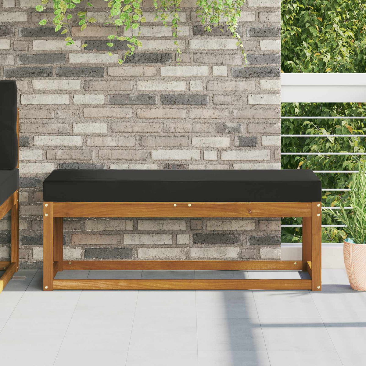 Venkovní Sedací Polštář 100% Polyester 80 X 40 X 8 Cm