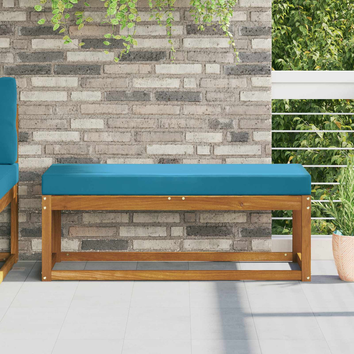 Venkovní Sedací Polštář 100% Polyester 80 X 40 X 8 Cm