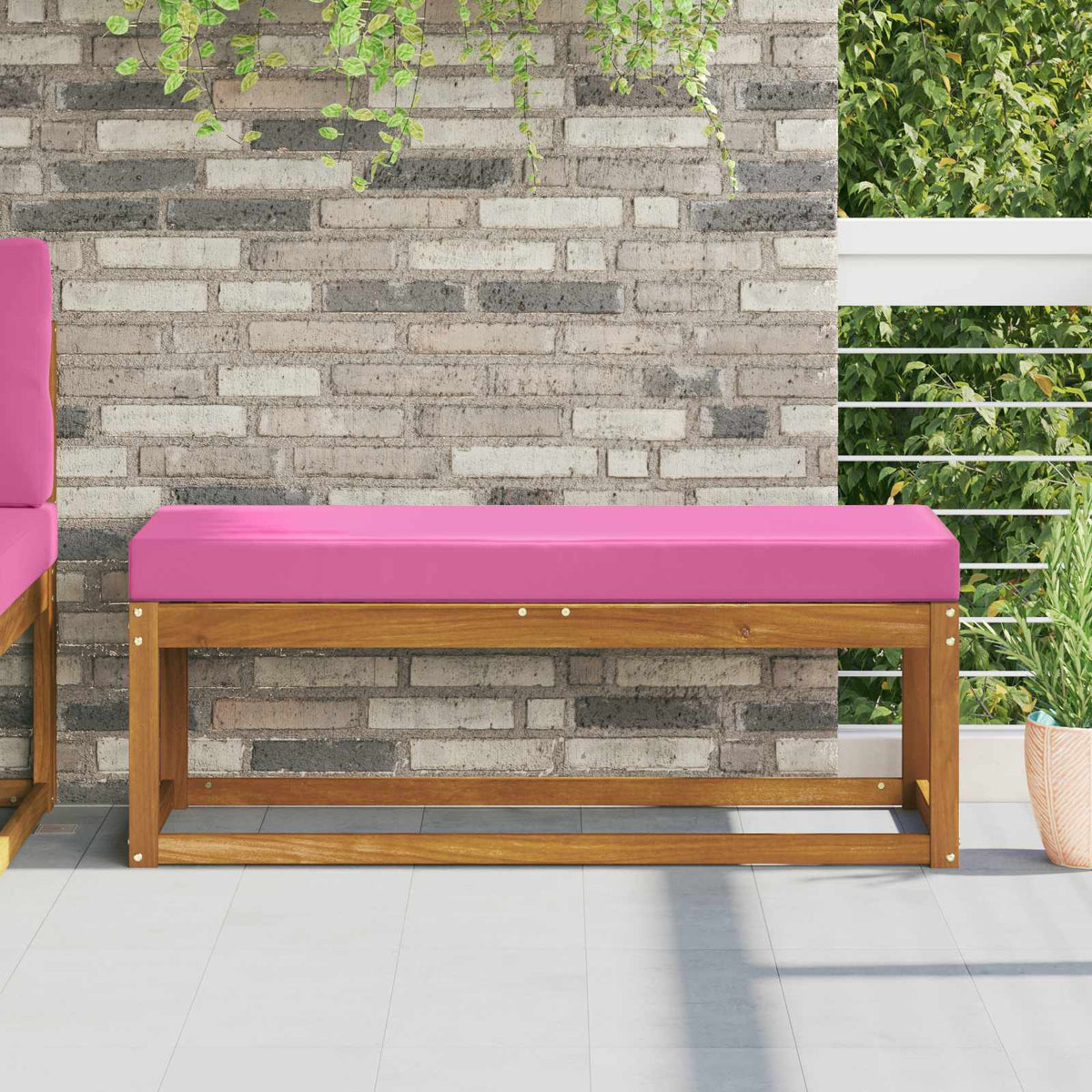 Venkovní Sedací Polštář 100% Polyester 80 X 40 X 8 Cm