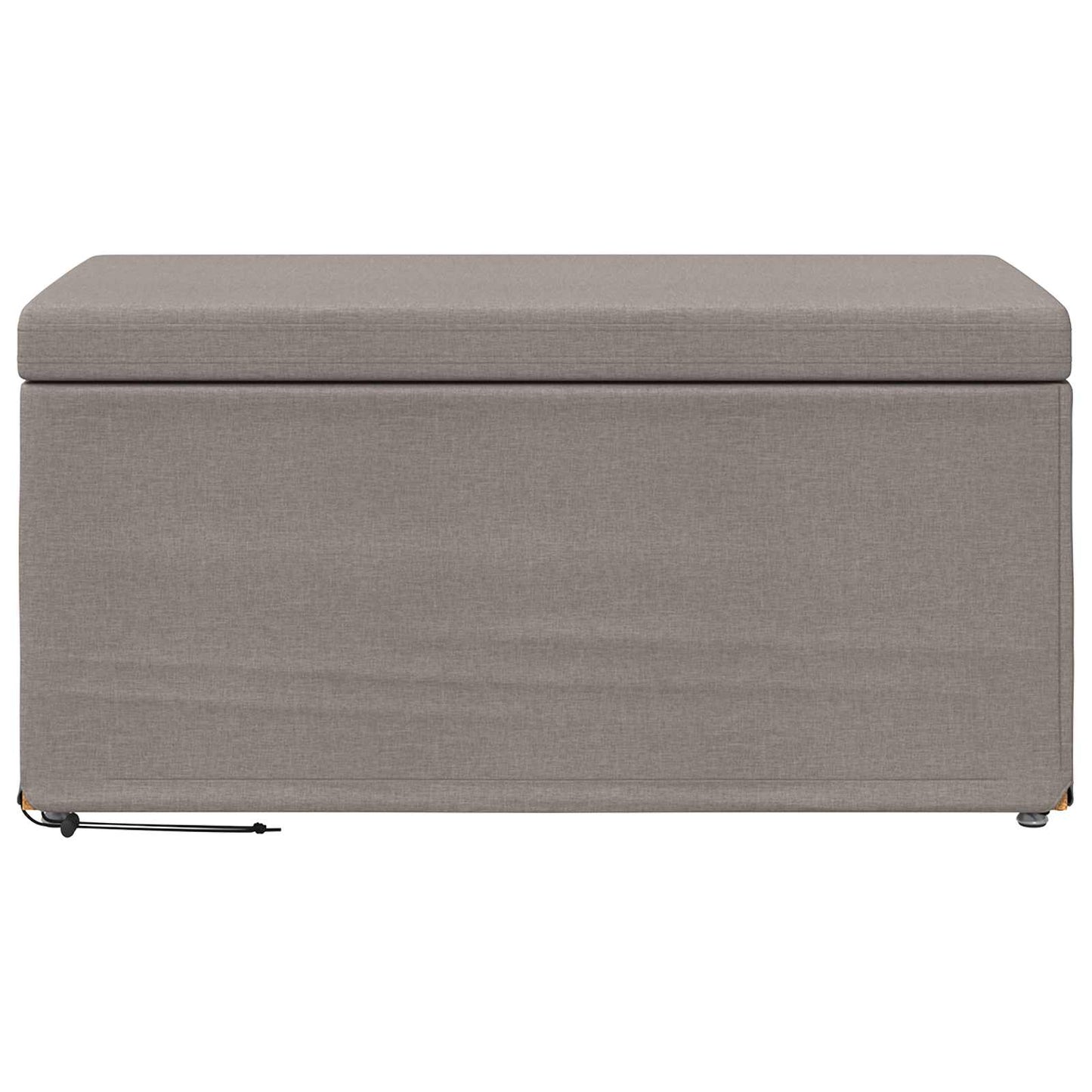 Stolička Taupe 81 X 41 X 40 Cm Látka A Syntetické Dřevo