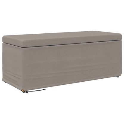 Stolička Taupe 101 X 41 X 40 Cm Látka A Syntetické Dřevo