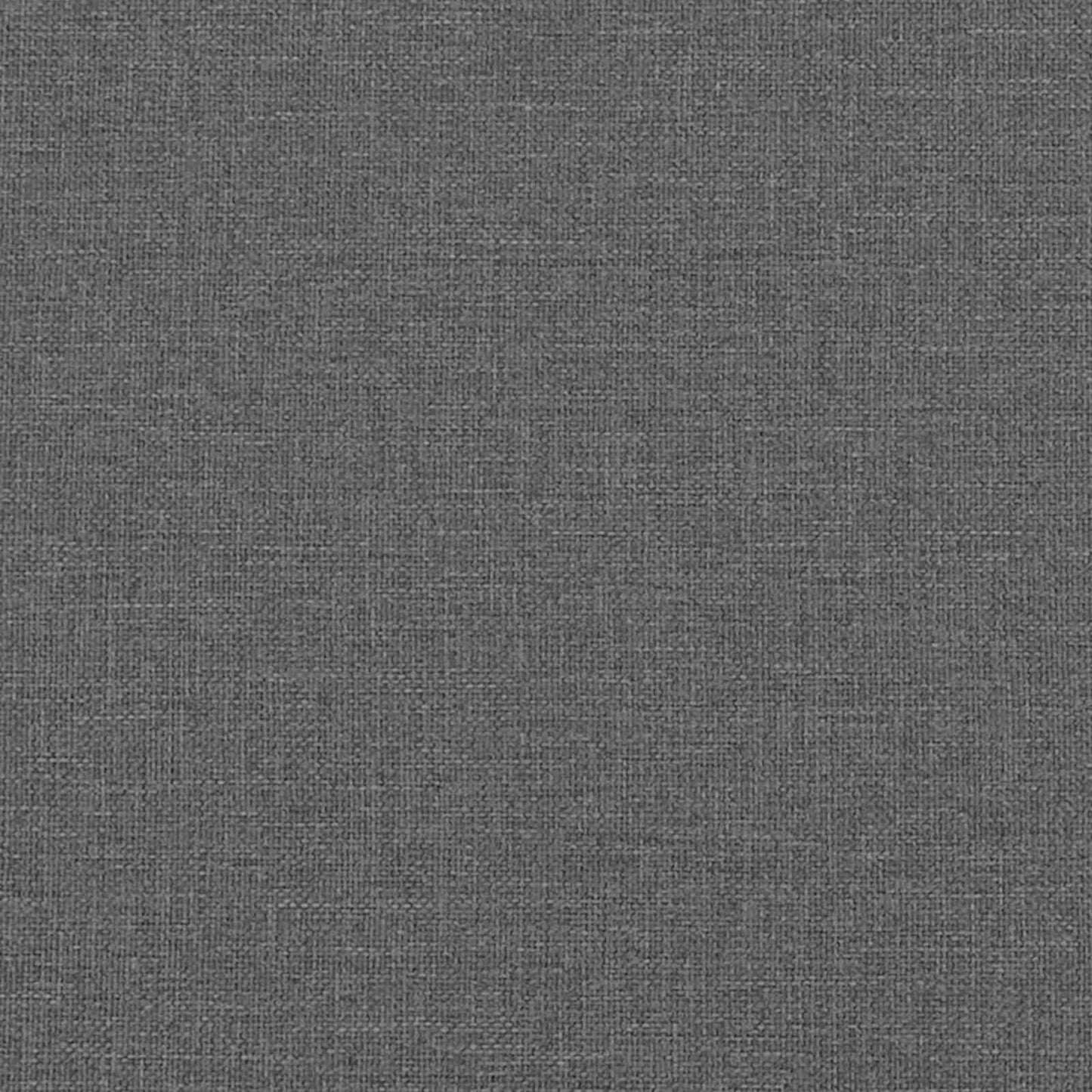 Úložný Taburet S Polštářem Tmavě Šedá 40 X 40 X 45 Cm Textil