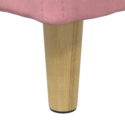 Ottoman S Úložným Prostorem 40 X 40 X 45 Cm Samet