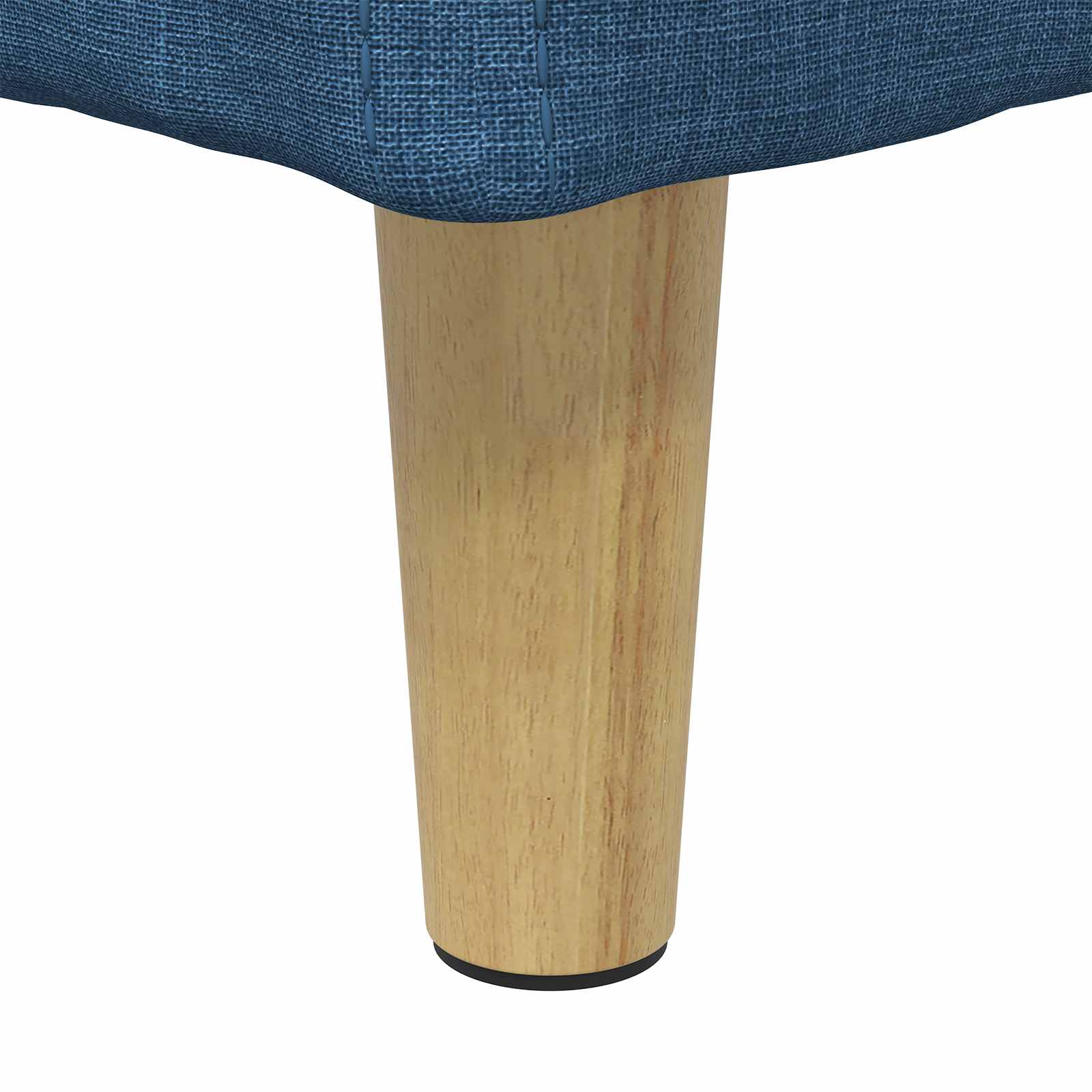 Úložný Taburet S Polštářem Modrá 80 X 80 X 45 Cm Textil