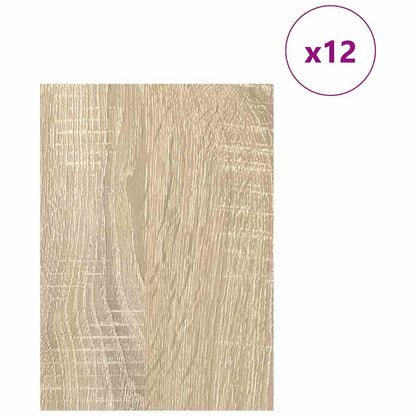 Dekorační Panely 12 Pcs Sonoma Dub 15 X 21 X 0.27 Cm