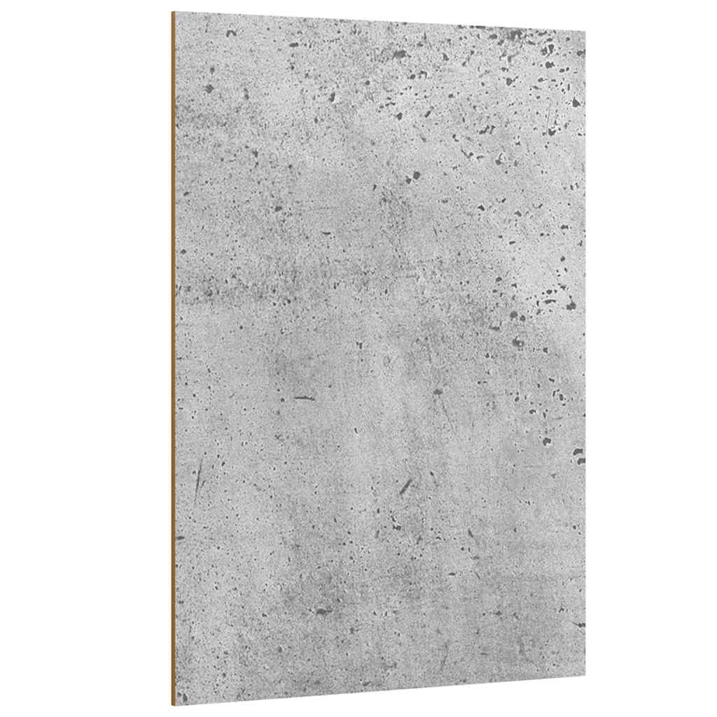 Dekorační Panely 12 Pcs Betonově Šedá 15 X 21 X 0.27 Cm